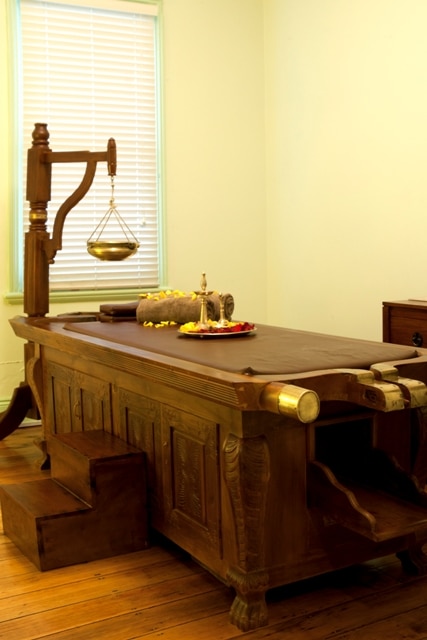Ayurveda Day spa Room at the Ayurvedic Wellness Centre