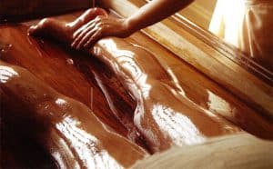 Pizzichil at the Ayurvedic Wellness Centre