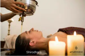 Shirodhara treatment at ayurvedicwellnesscentre Bondi Sydney