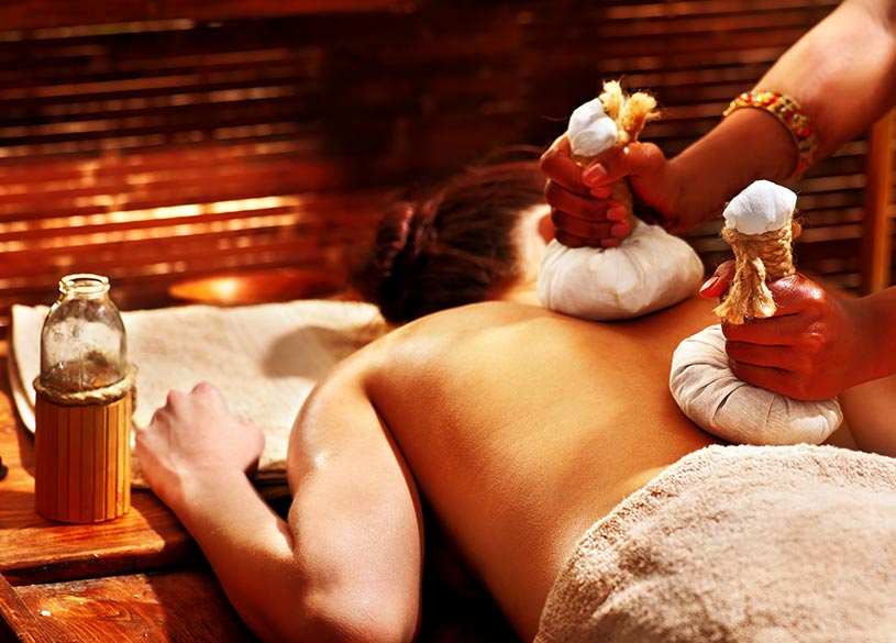 herb pouch treatment