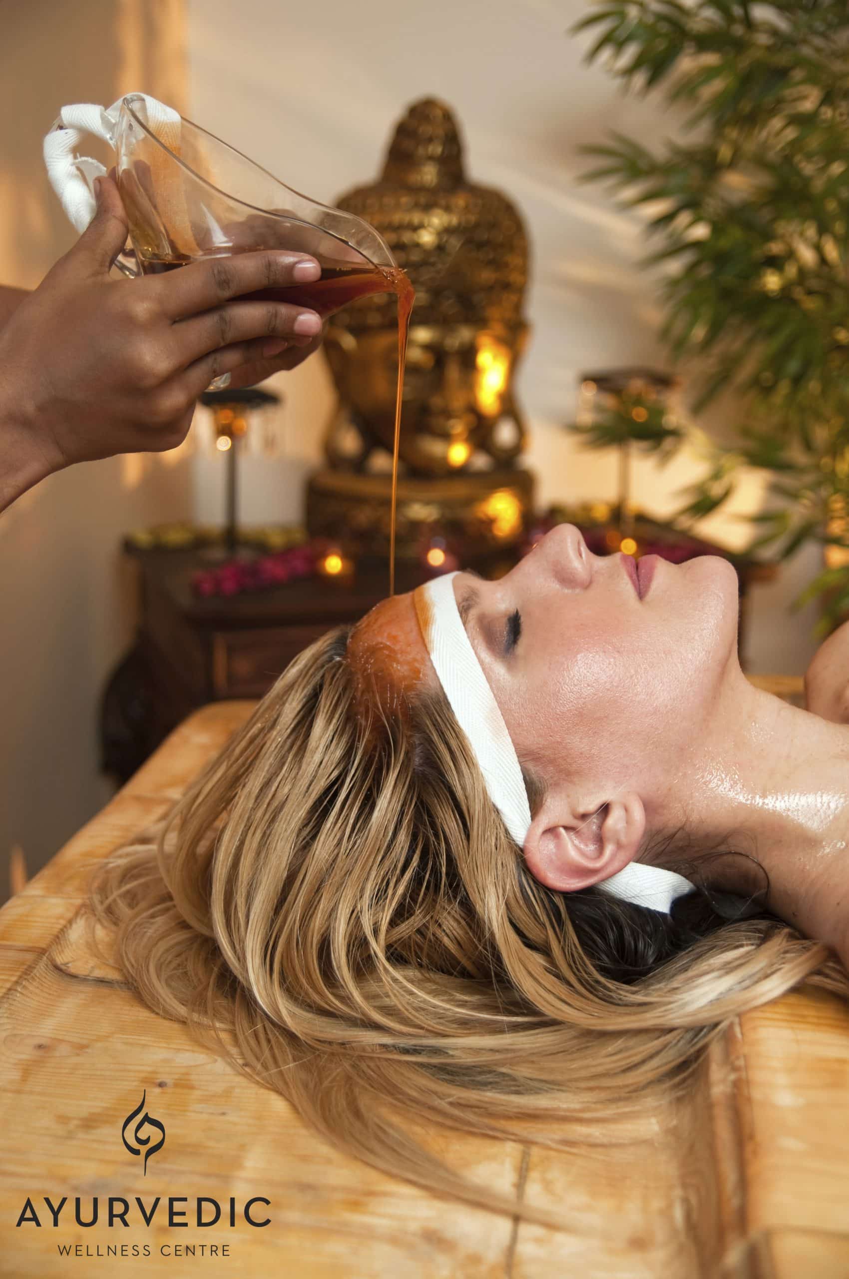 Shirodhara Ayurvedic treatment
