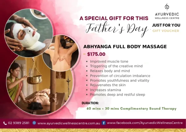 Abhyanga Full Body Massage
